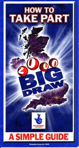 Front page of a simple guide to Big Draw 2000