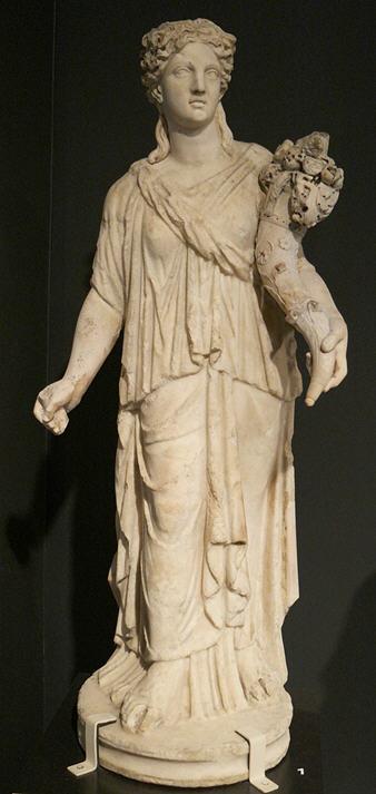 British Museum Fortuna statue